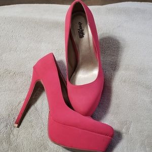 Pink Charlotte Russe Heels